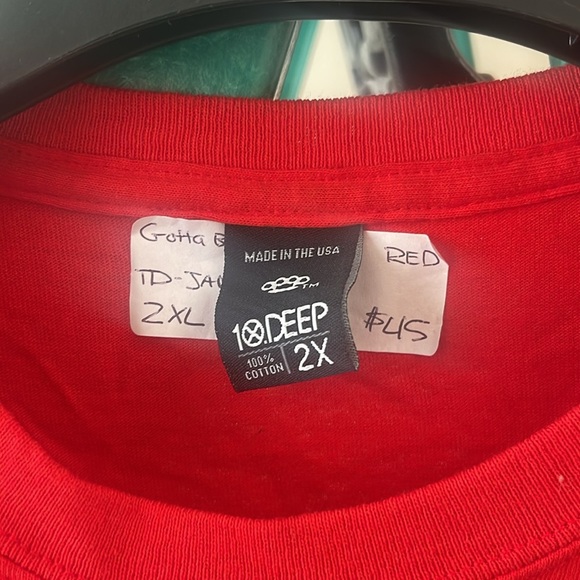 10. Deep Men’s T-shirt “ It’s Gotta be the shoes” size 2XL - Picture 2 of 5